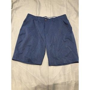 Under armour  Blue  Showdown Tapered  Golf Chino Shorts Mens Size 38